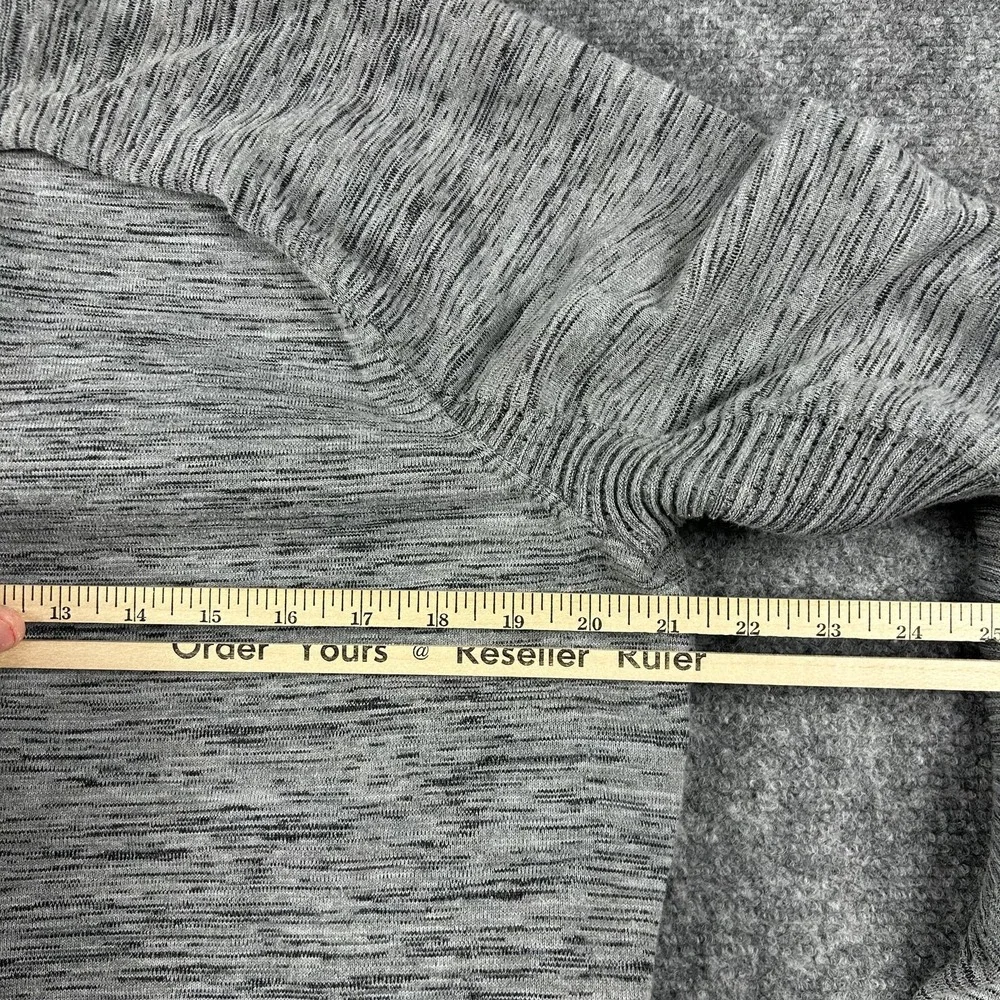 Nike‎ Jacket Mens Large Gray Knit Full Zip Running Track Athleisure Sweater